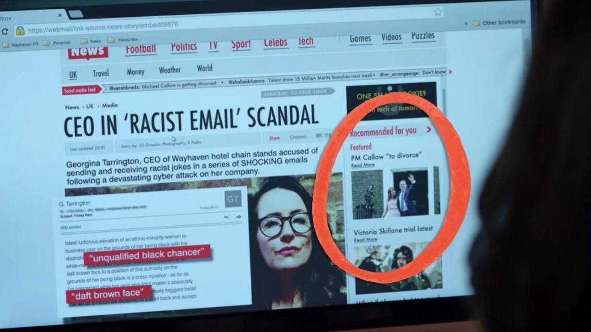 ¿Qué pasó con Michael Callow? - Black Mirror. Foto: captura Netflix.