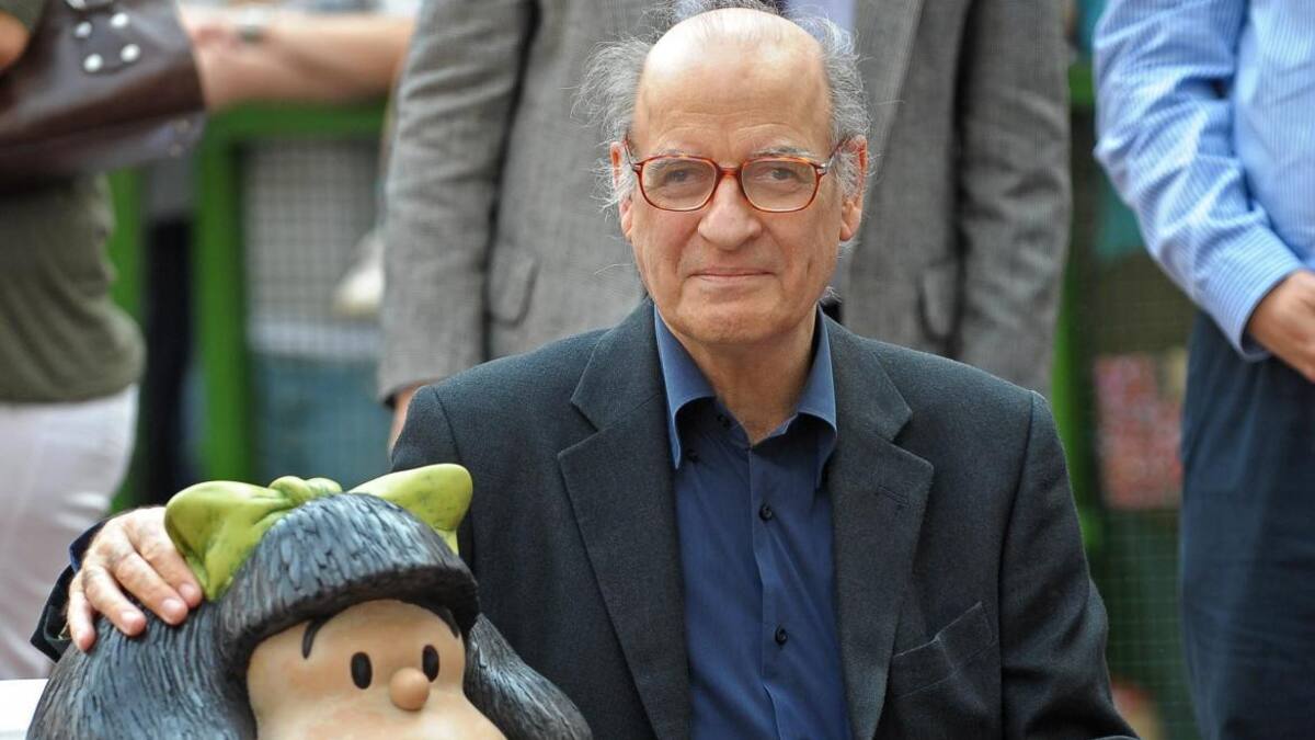 Quino, creador de Mafalda, dibujante, NA