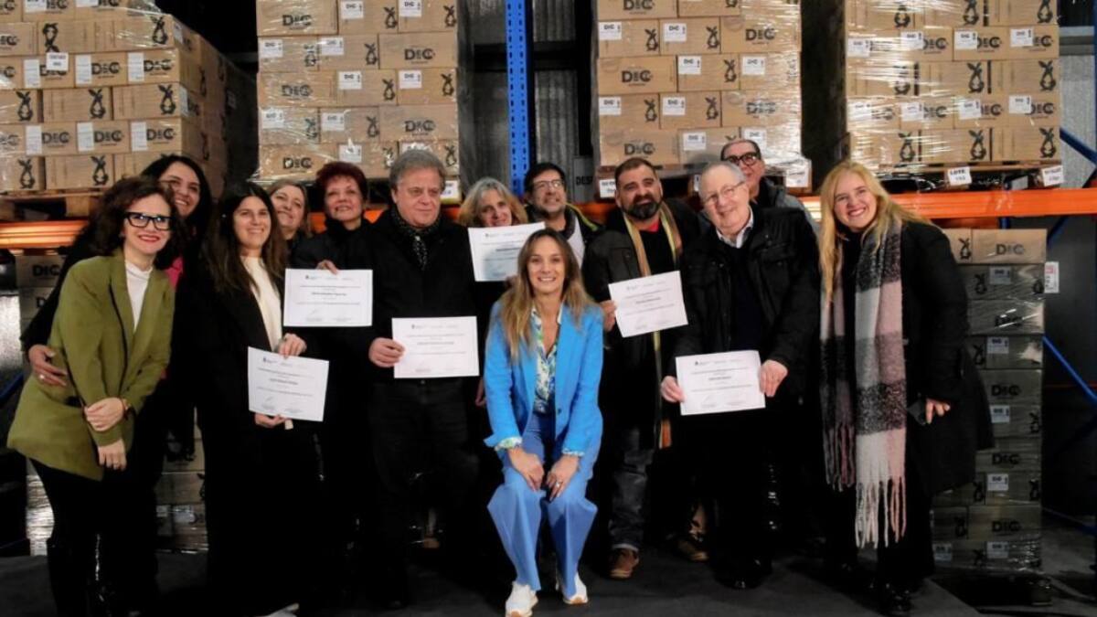 Quinta edición del programa Alimentos con Valor en Tigre, Malena Galmarini. Foto: prensa