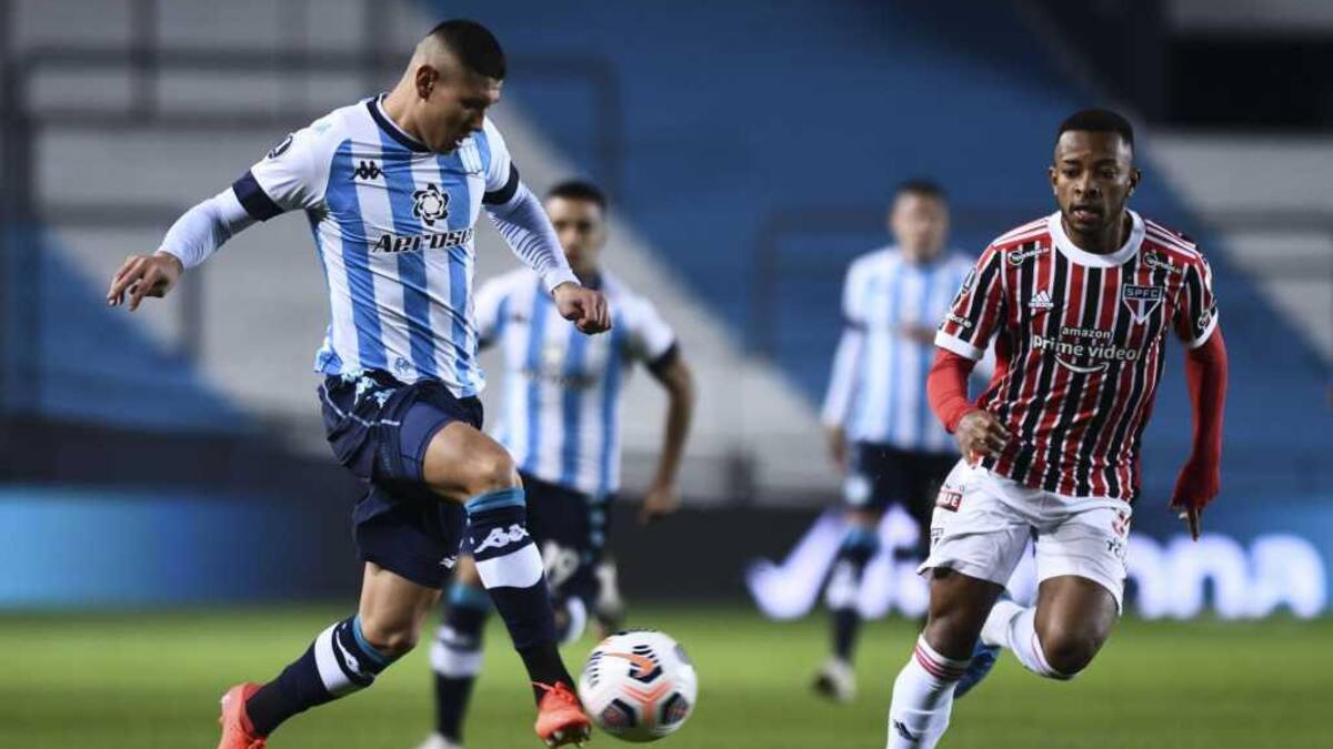 Racing frente a San Pablo, NA