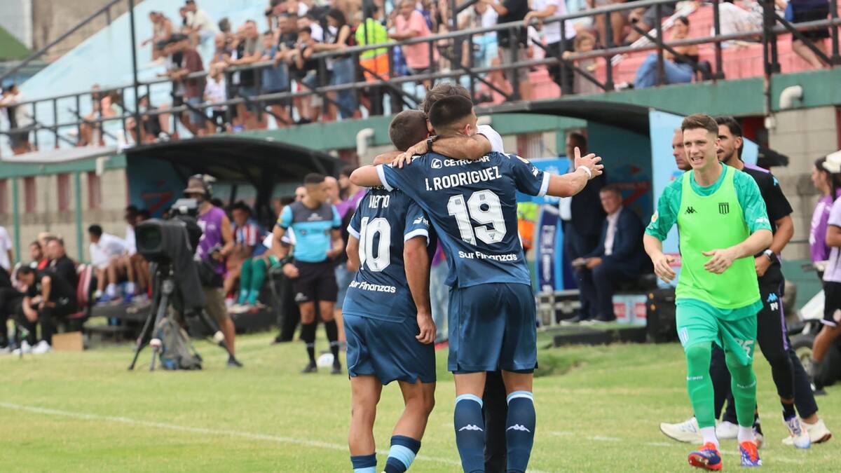 Racing vs Barracas, Liga Profesional. Foto: X @RacingClub