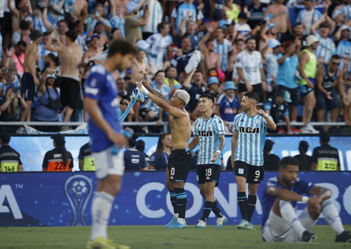 Racing vs Cruzeiro; final Copa Sudamericana. Foto: Reuters
