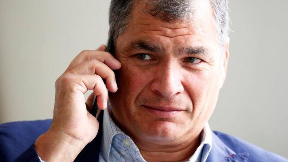 Rafael Correa, ex presidente de Ecuador, Reuters