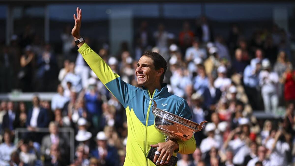 Rafael Nadal, tenis. Foto: NA.