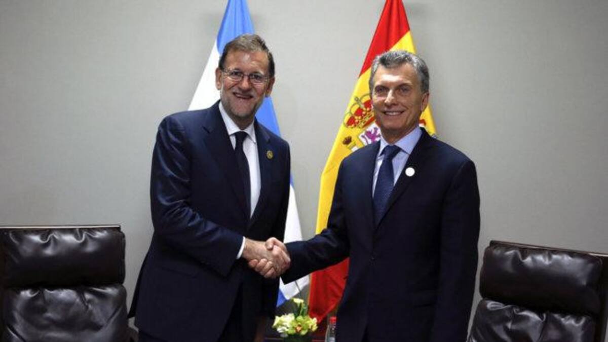 Rajoy y Macri