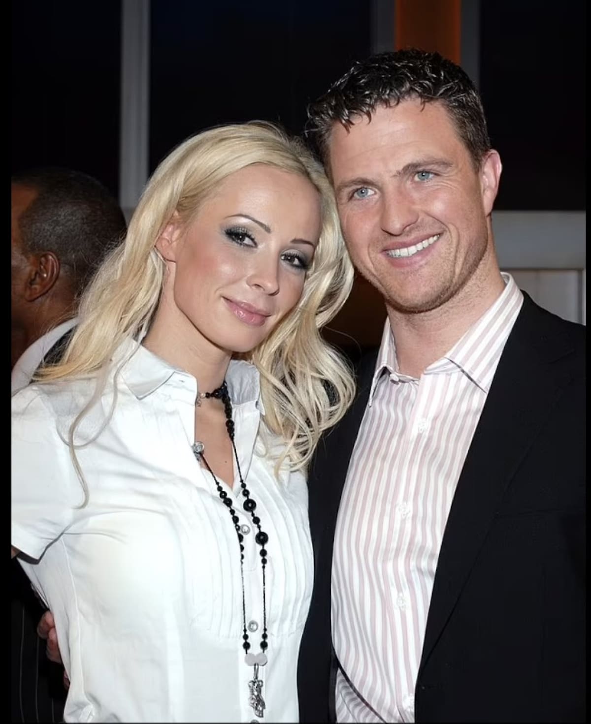 Ralf Schumacher y su exesposa. Foto: redes sociales.