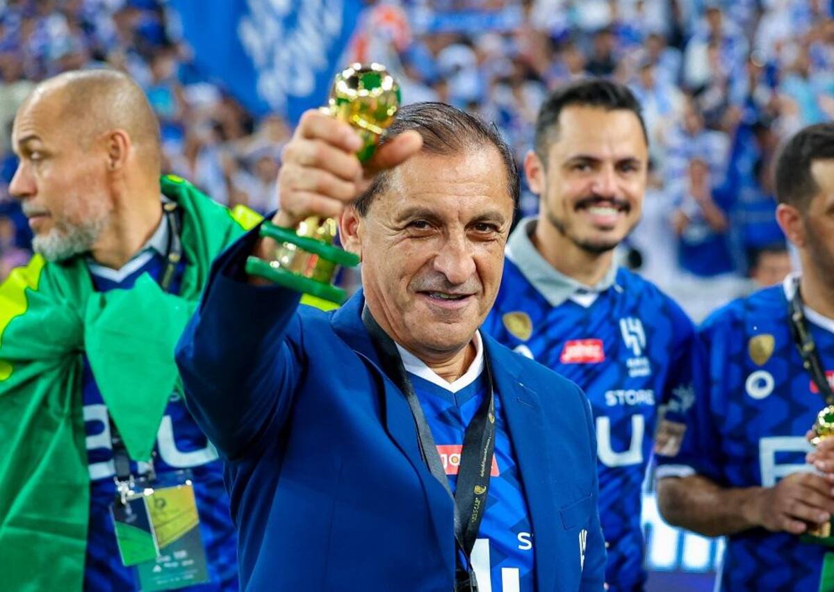 Ramón Díaz; Al Hilal. Foto: NA.
