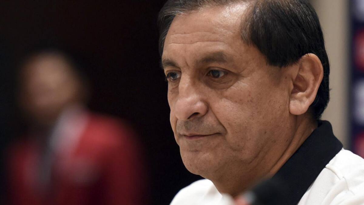 Ramón Díaz, DT de Libertad de Paraguay, NA