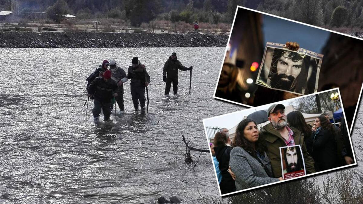 Rastrillaje por Santiago Maldonado