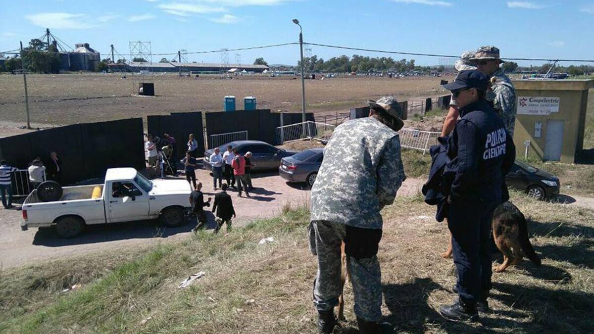 Rastrillajes en Olavarría