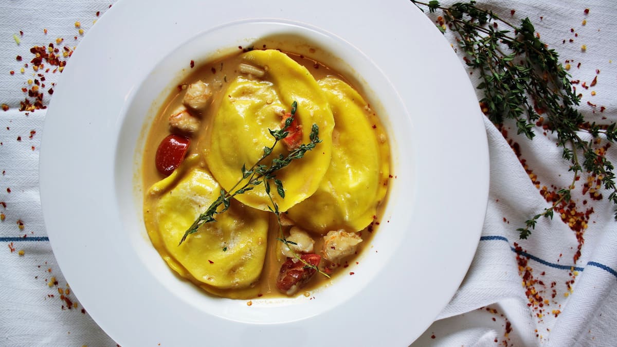 Ravioles. Foto: Unsplash.