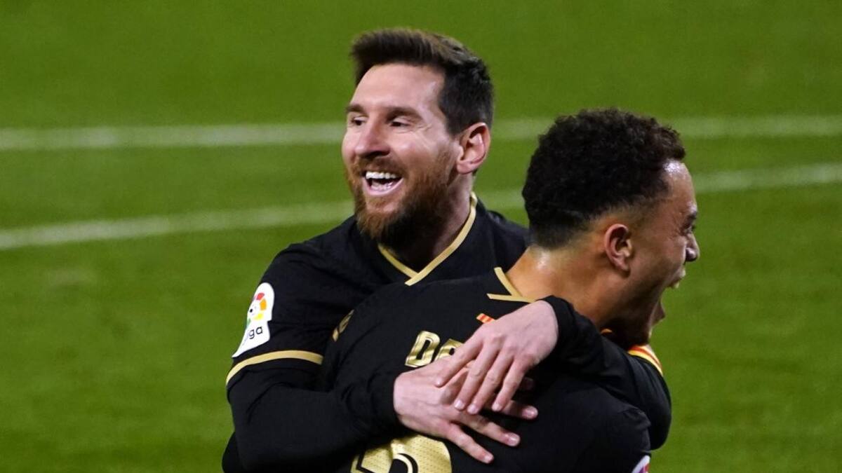 Real Sociedad vs. Barcelona, La Liga de fútbol de España, gol de Messi, Reuters