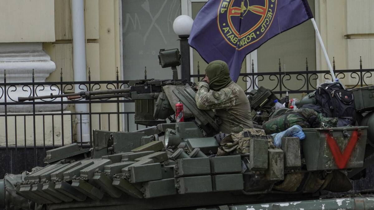 Rebelión del grupo Wagner en Rusia. Foto: EFE