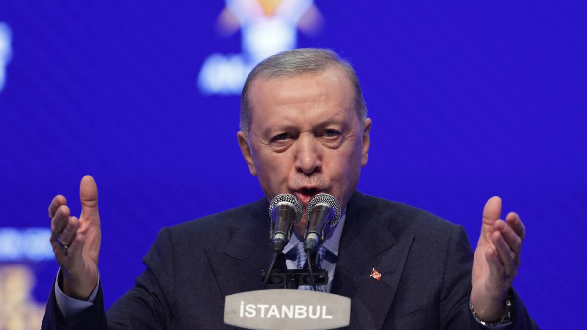 Recep Tayyip Erdogan, presidente de Turquía. Foto: REUTERS.