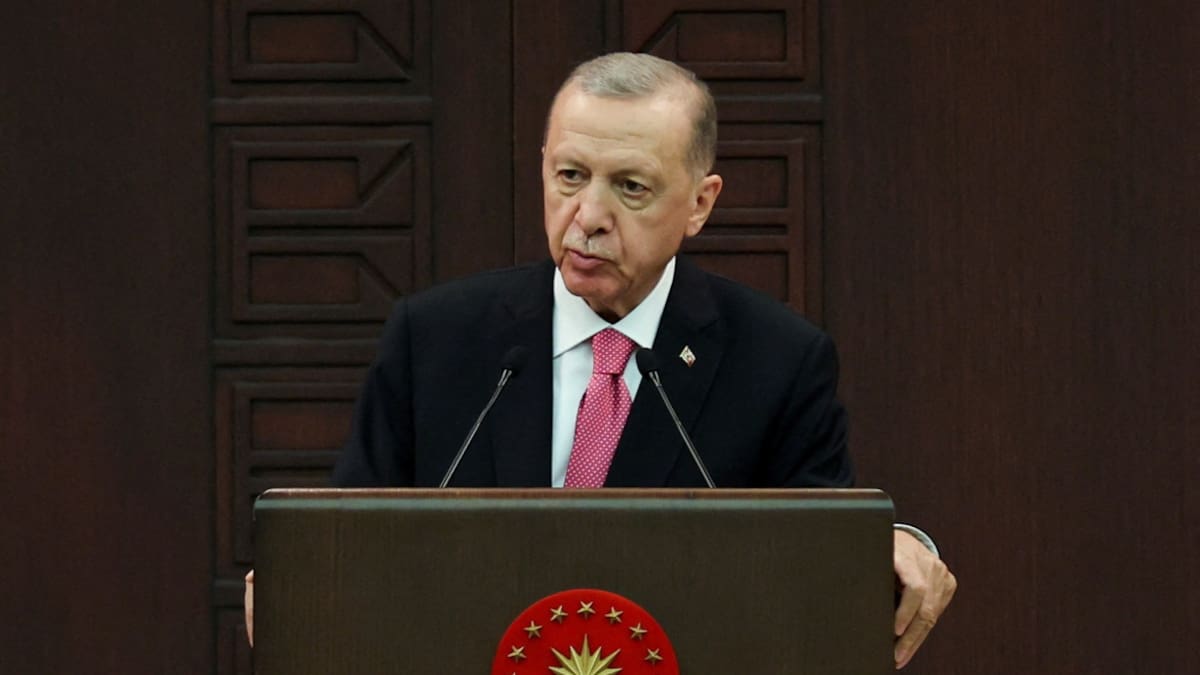 Recep Tayyip Erdogan, presidente de Turquía. Foto: Reuters.