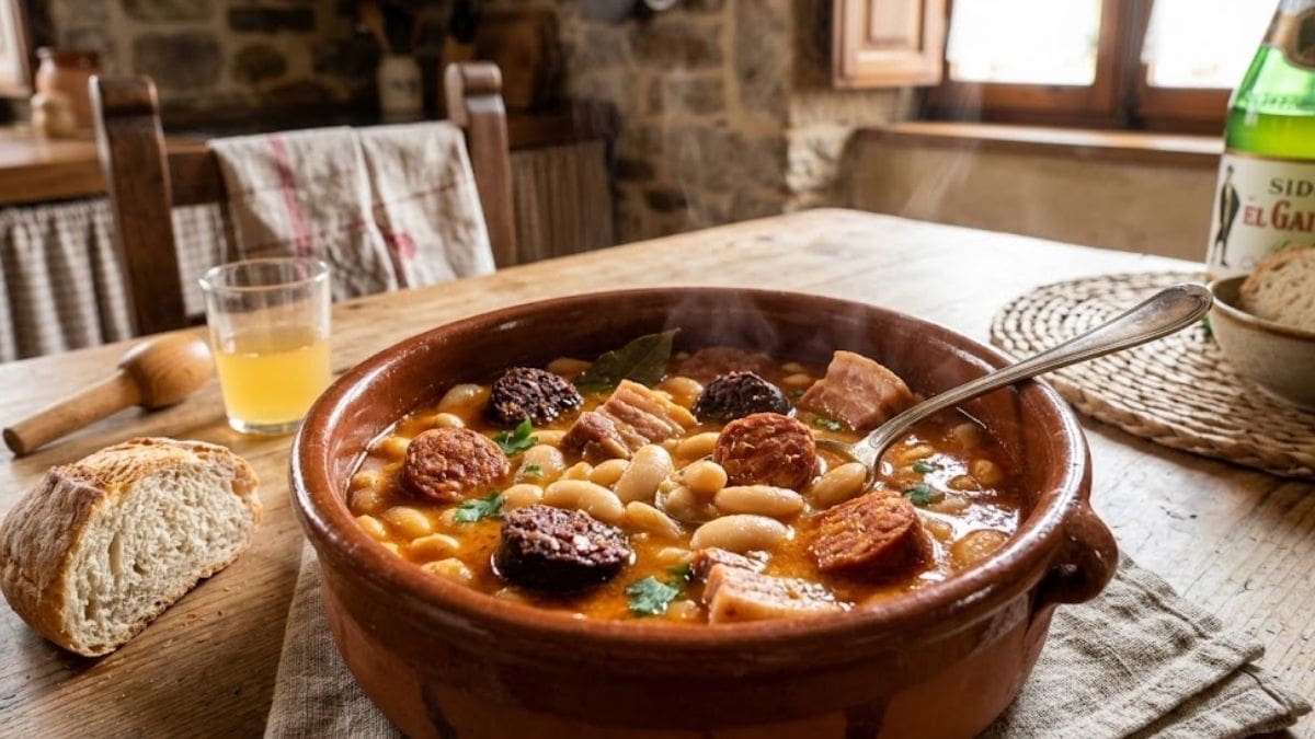 200 gramos de panceta, 1 cebolla, morcilla y chorizos: cómo hacer la fabada asturiana que necesita 3 horas de cocción
