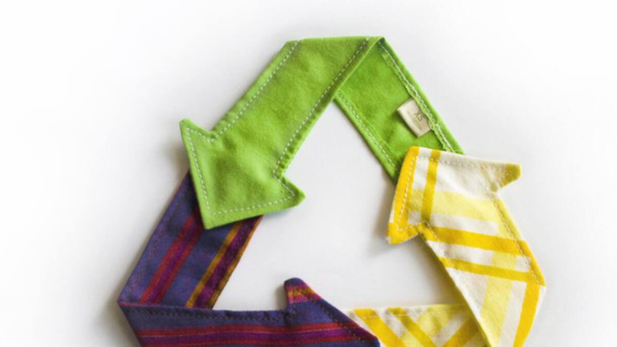 El reciclaje textil, una innovadora forma de aprovechar al máximo la ropa. Foto: X.