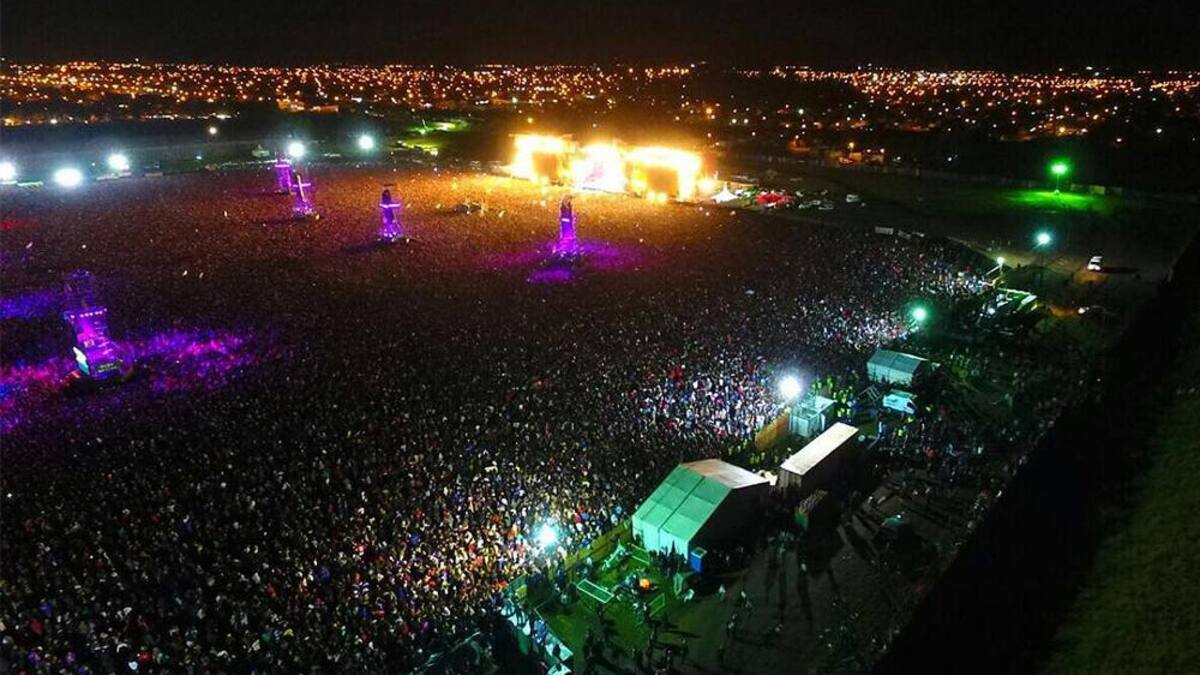 Recital del Indio Solari en Olavarría