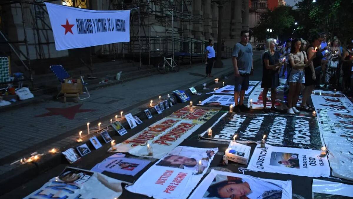 Reclamo justicia Rosario. Foto: Télam