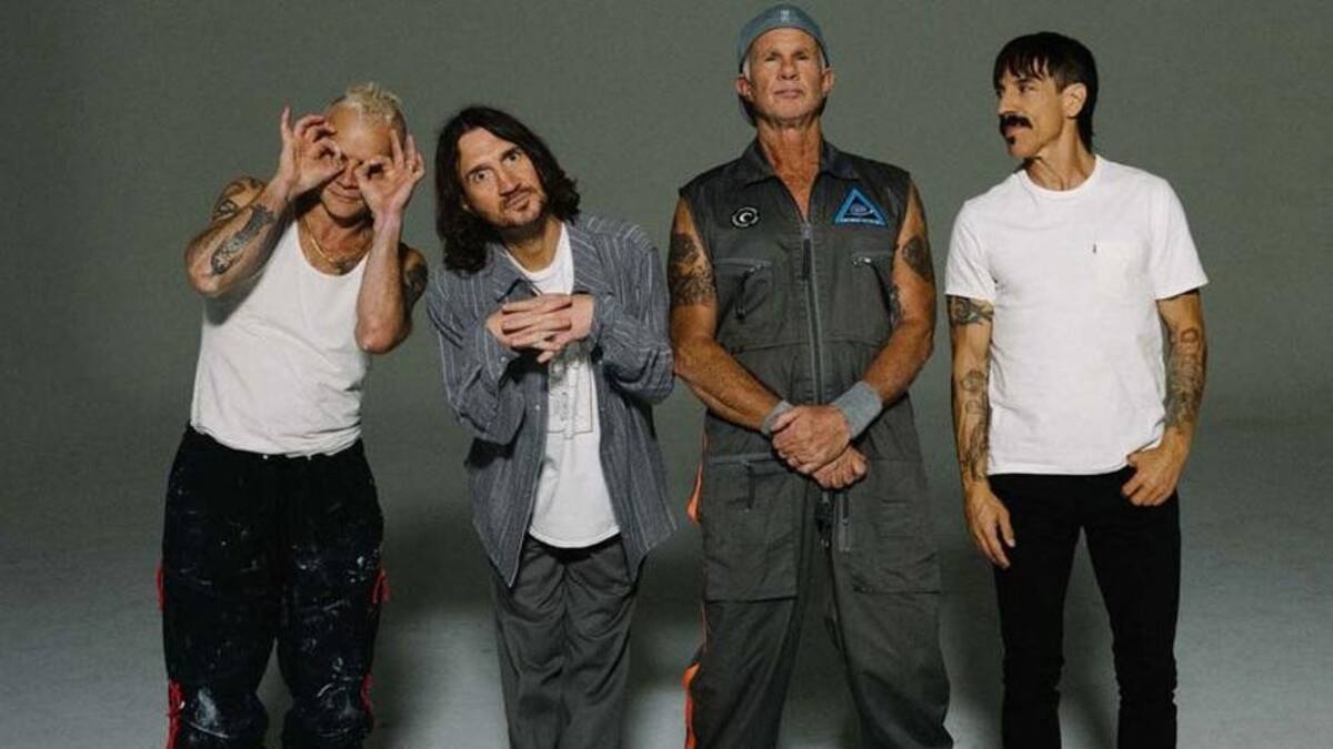 Red Hot Chili Peppers anunció su regresó a la Argentina con un misterioso mensaje