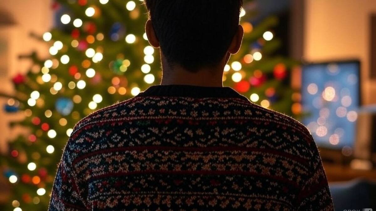 Reflexion, navidad. Fuente: Gronk