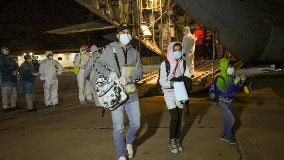 Regreso de argentinos varados en el exterior, AGENCIA NA