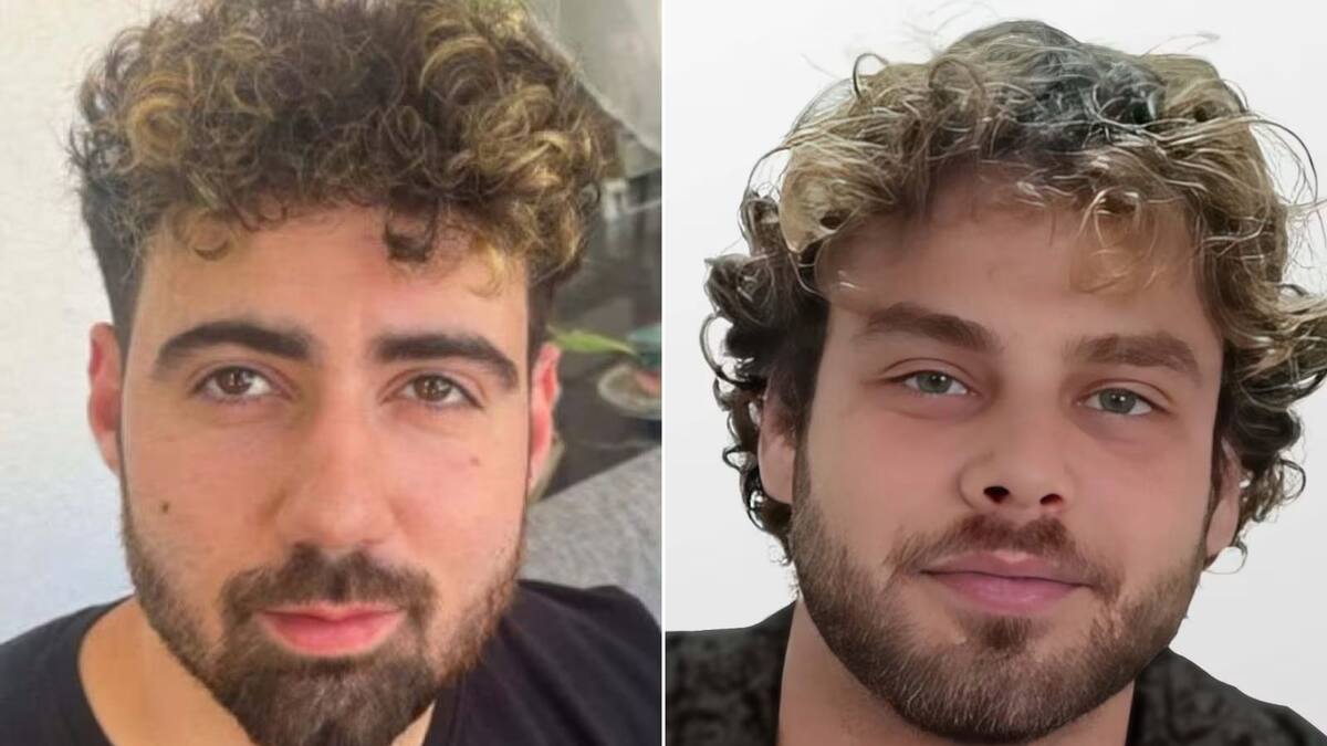 Rehenes israelíes que salieron en el último video de Hamas.