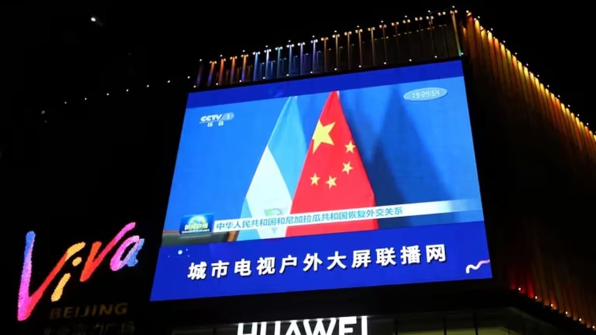 Relación Nicaragua-China. Foto: Reuters