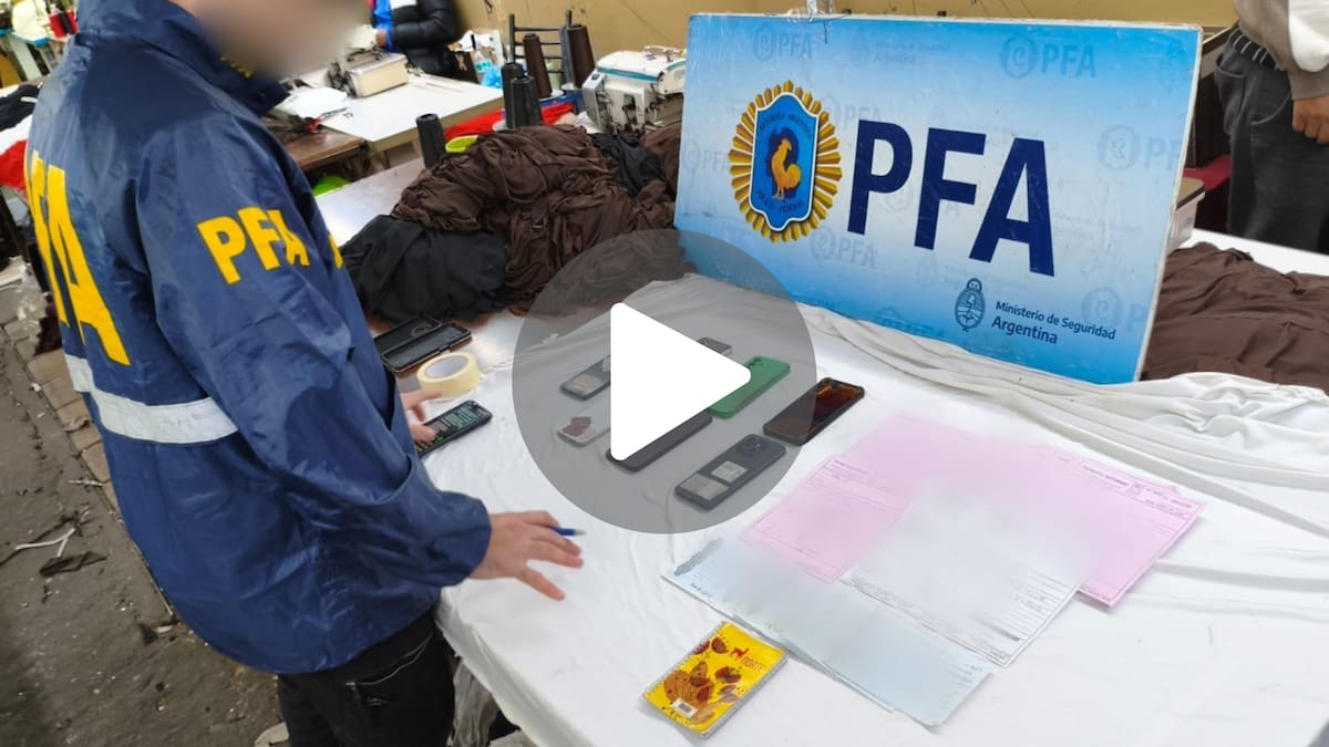 Vigilancia las 24 horas y jornadas laborales extremas: rescataron a 16 víctimas de explotación en un taller textil clandestino