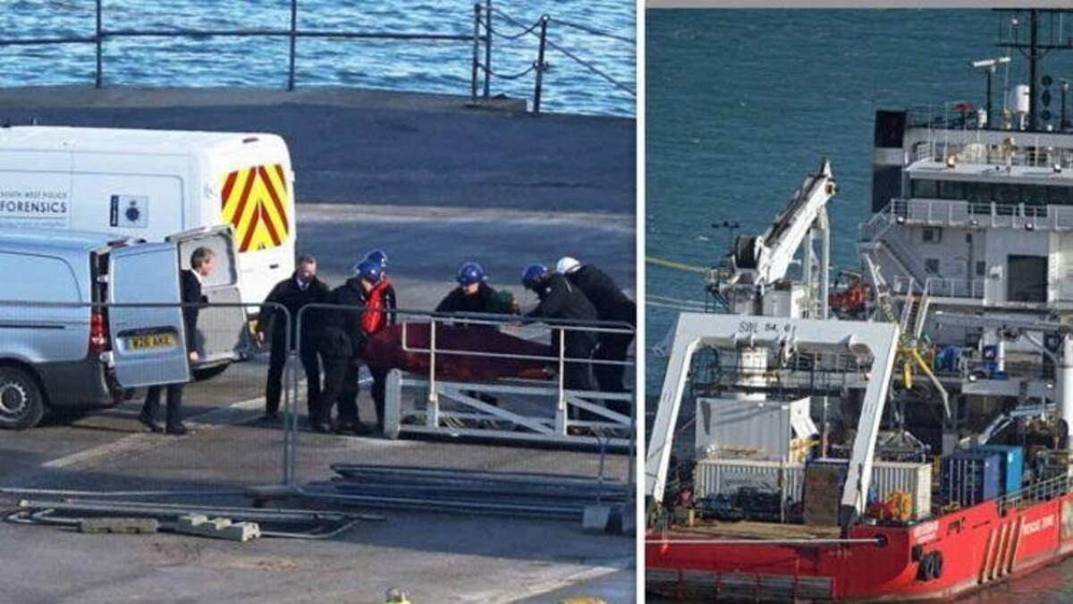 Rescate cuerpo - Avión Emiliano Sala