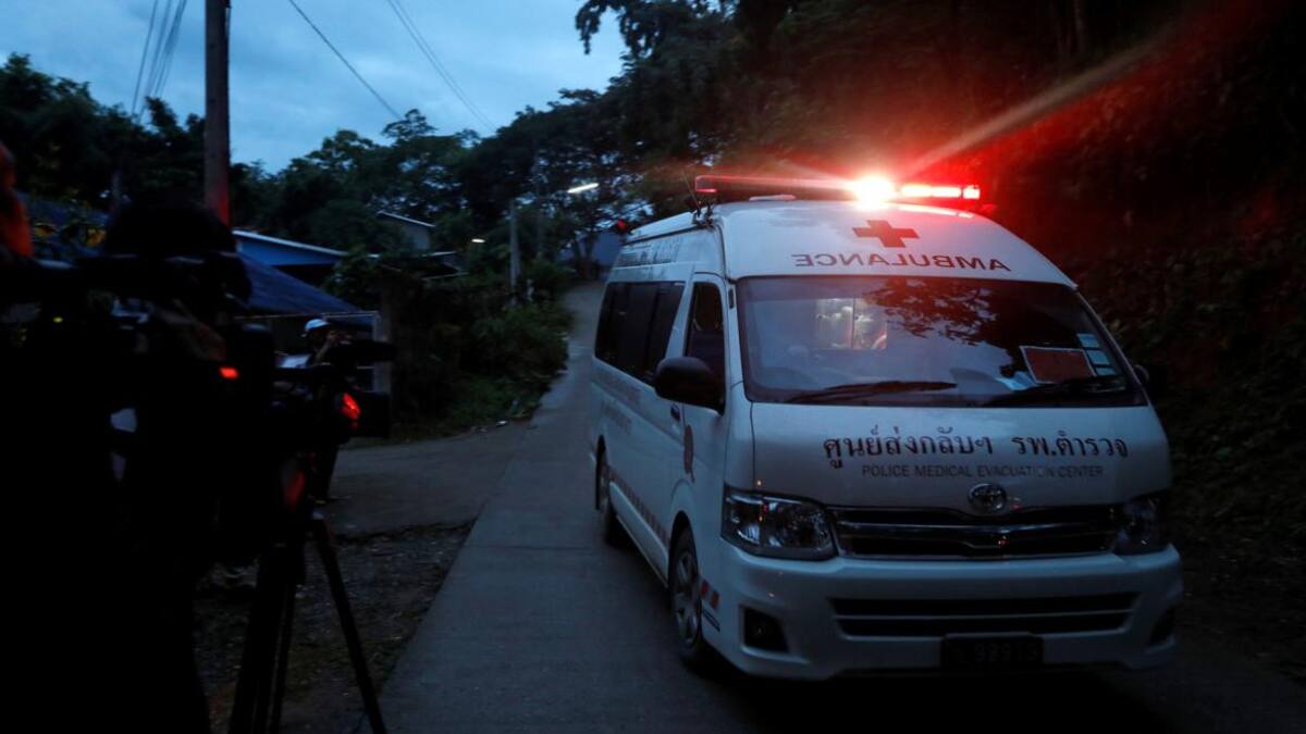 Rescate de niños en cueva de Tailandia (Reuters)