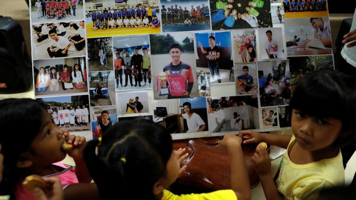 Rescate de niños en cueva de Tailandia (Reuters)