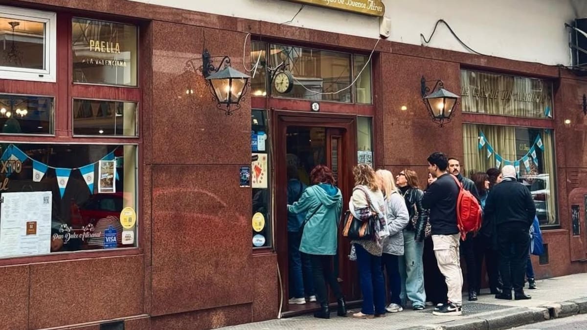 Restaurante "El Imparcial", en CABA.