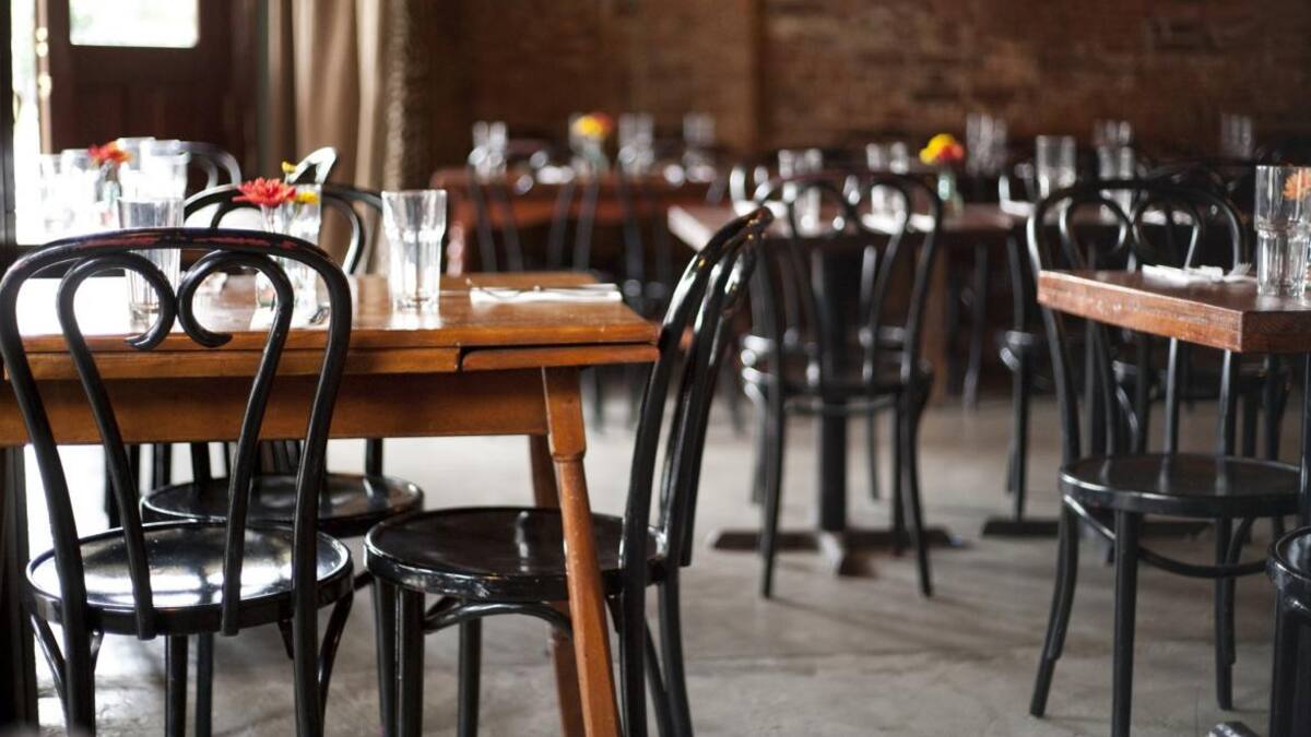 Restaurantes vacíos