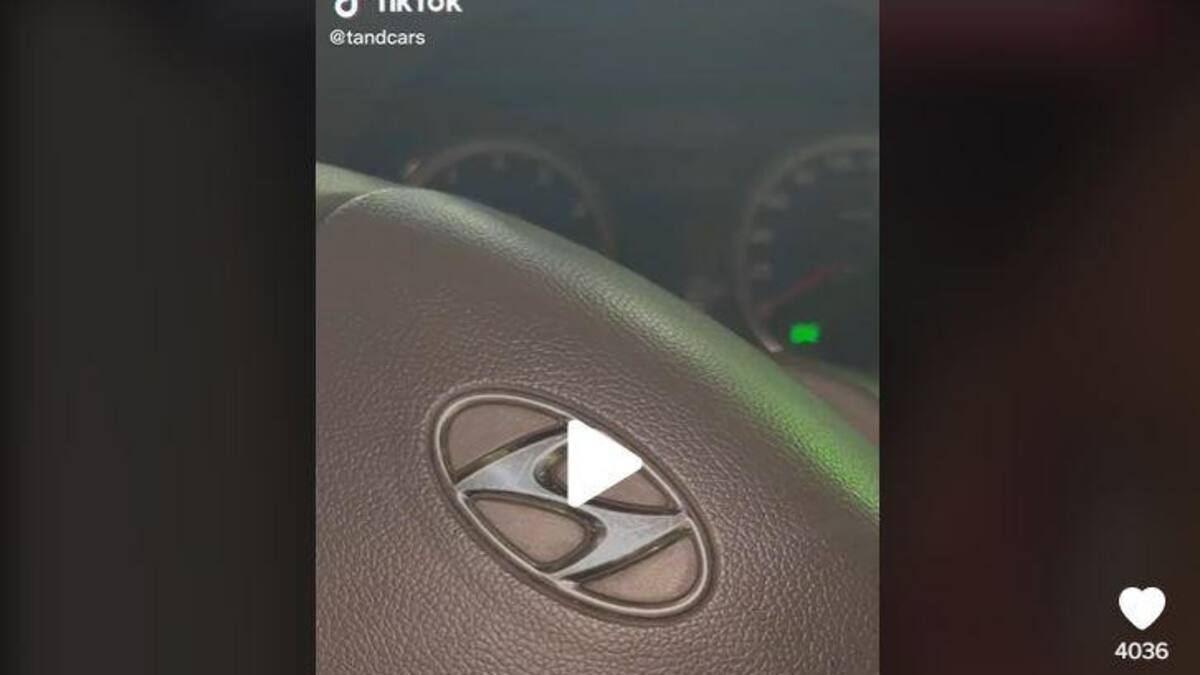 Reto viral de tiktok: robo de autos japoneses. Foto: captura de video.