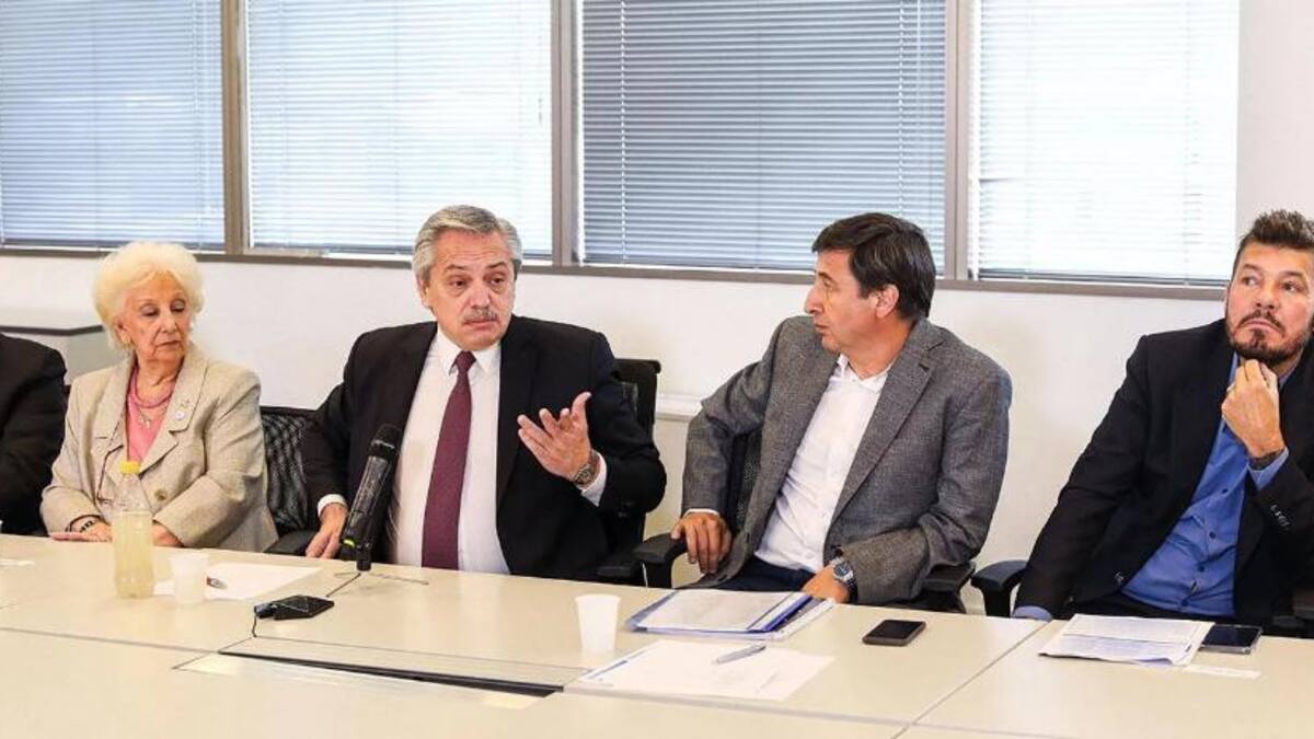 Reunión Alberto Fernández y Marcelo Tinelli