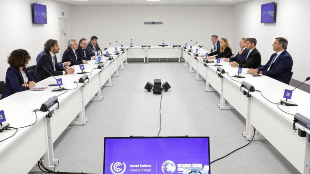Reunión de Alberto Fernández con empresarios australianos por energías limpias, NA