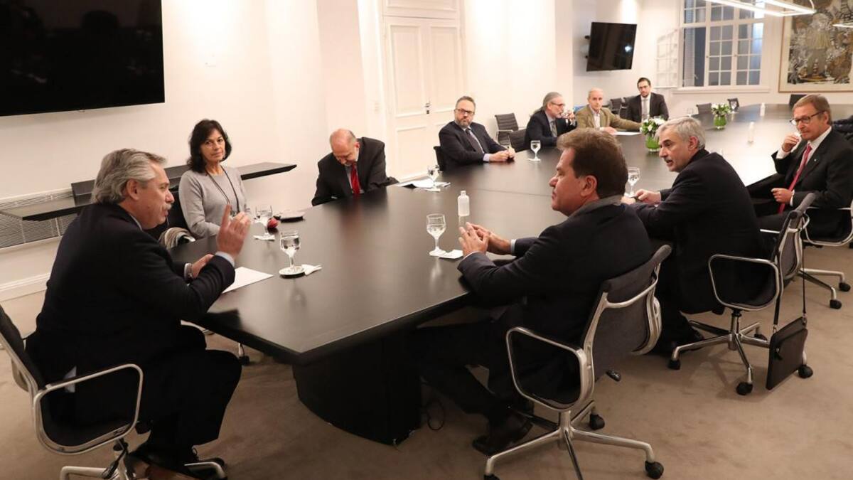 Reunion de Alberto Fernández y Omar Perotti con dueños de Vicentin, AGENCIA NA