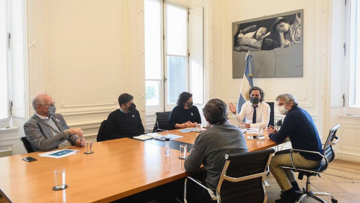 Reunión de Cafiero con sus pares de Provincia y Ciudad para evaluar nuevas restricciones