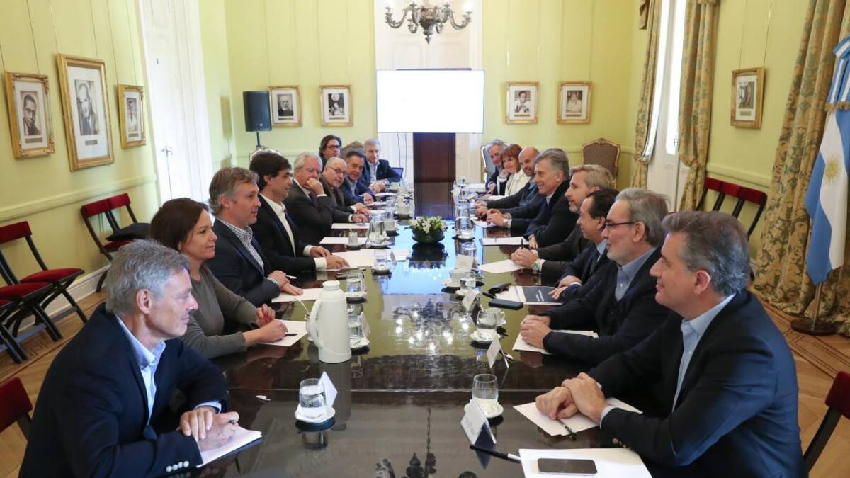 Reunión de Gabinete, Casa Rosada