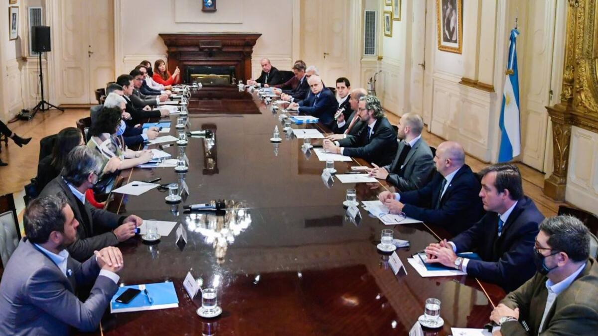 Reunión de Gabinete, Gobierno, Casa Rosada, NA