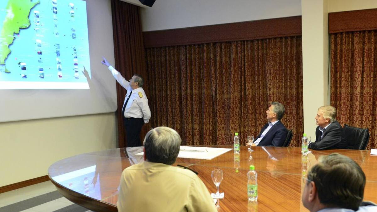 Reunión de Macri y la Armada sobre el ARA San Juan (NA)