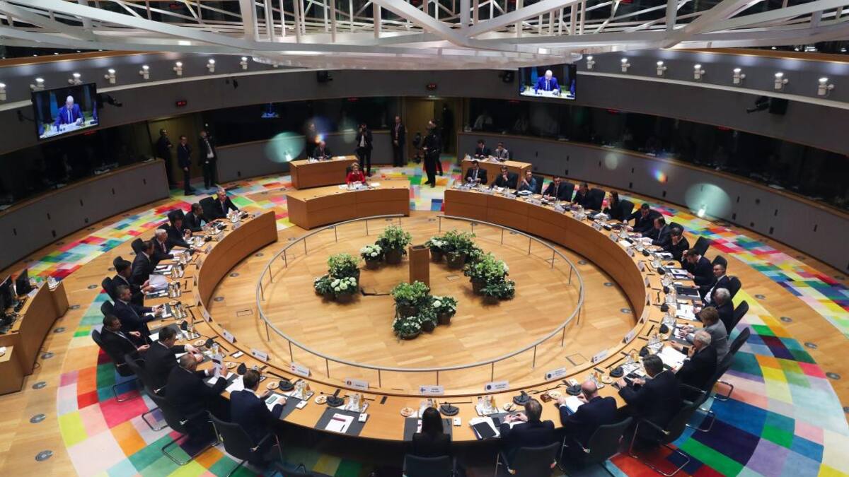 Reunión parlamento, Unión Europa, REUTERS