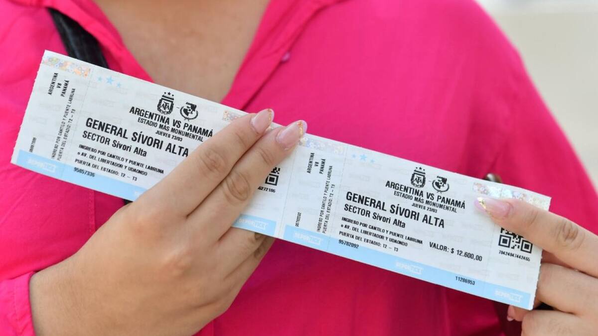 Reventa de entradas. Foto: NA