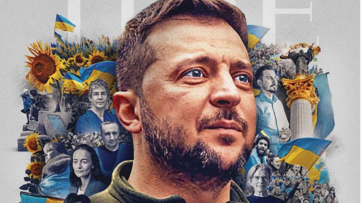 Revista Time menciona a Zelensky como "Hombre del Año". Foto: Wikicommons.