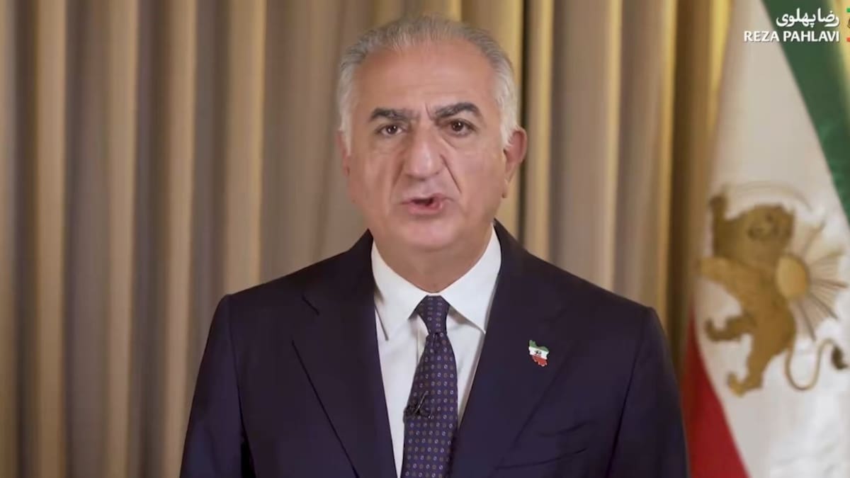 Reza Pahlavi sobre la tensión en Medio Oriente.