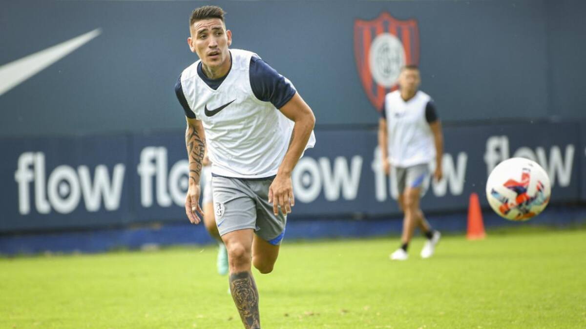 Ricardo Centurión, San Lorenzo, foto NA