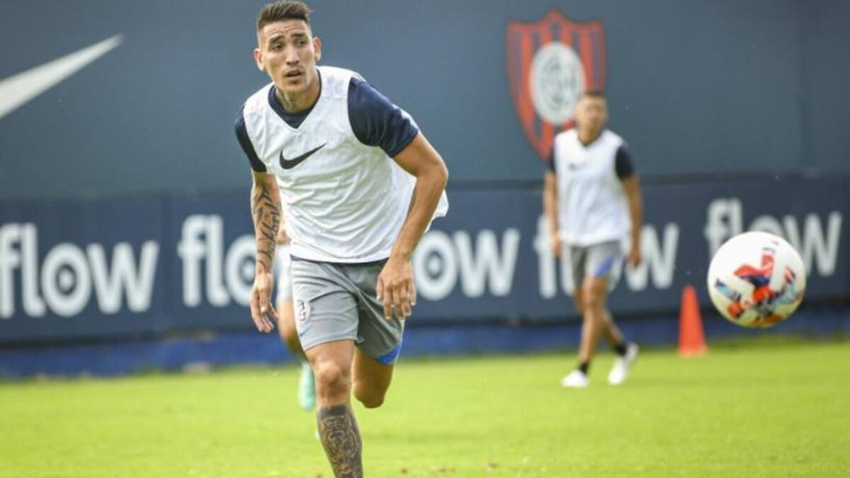 Ricardo Centurión, San Lorenzo, foto NA