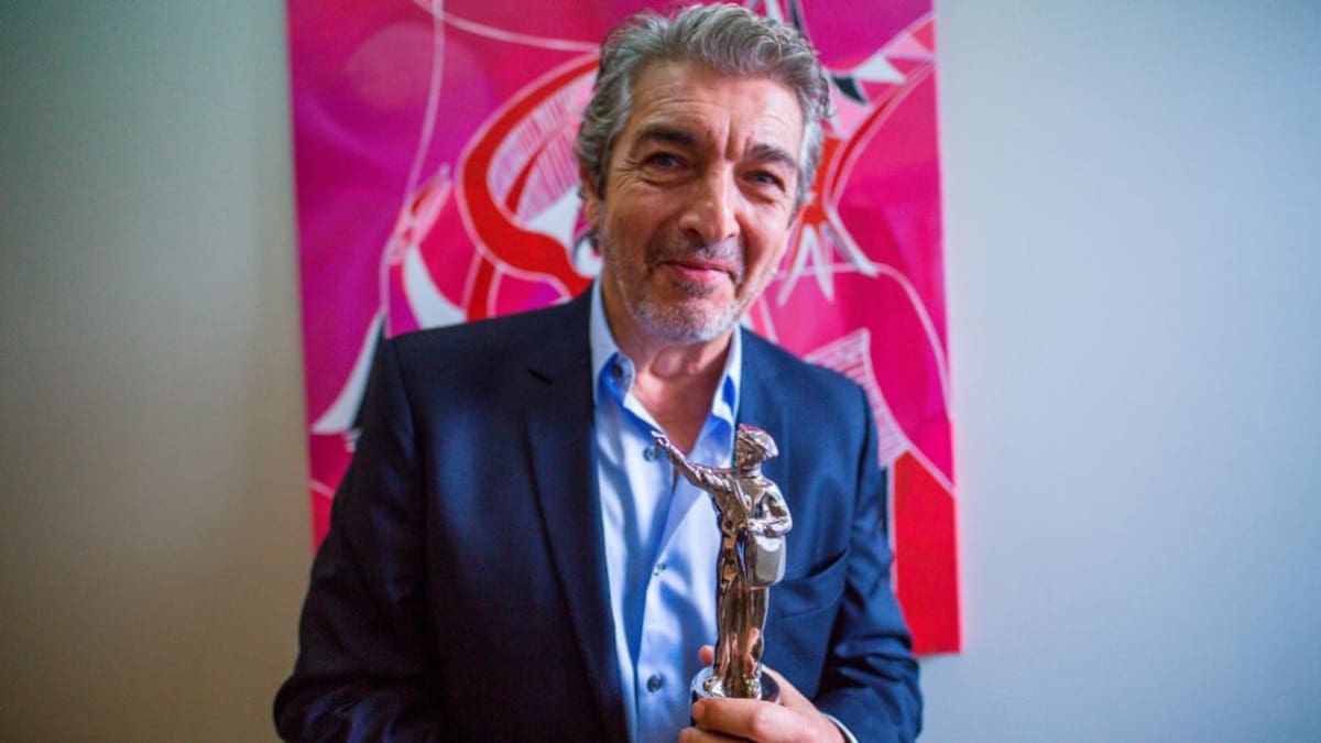 Ricardo Darín recibió el premio a la trayectoria en el Festival de Cine de Mar del Plata