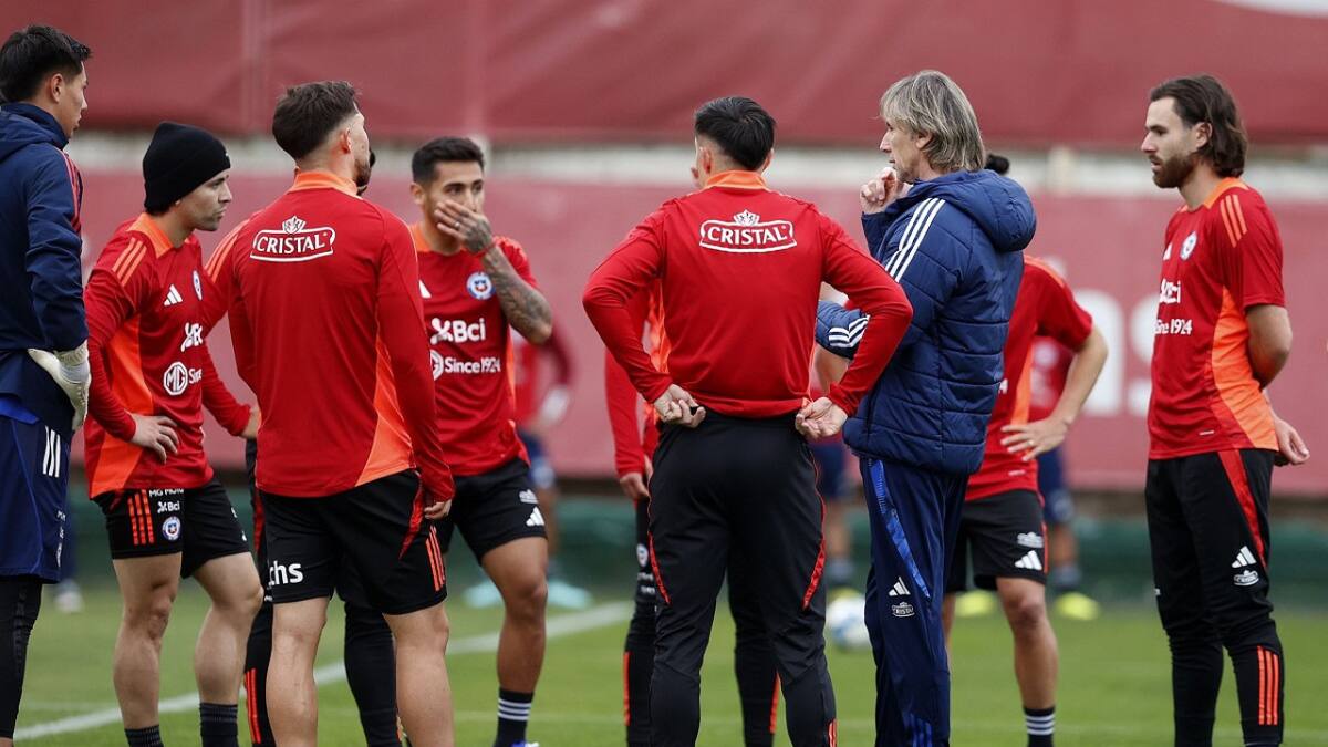 Ricardo Gareca; Selección Chile. Foto: X @LaRoja.